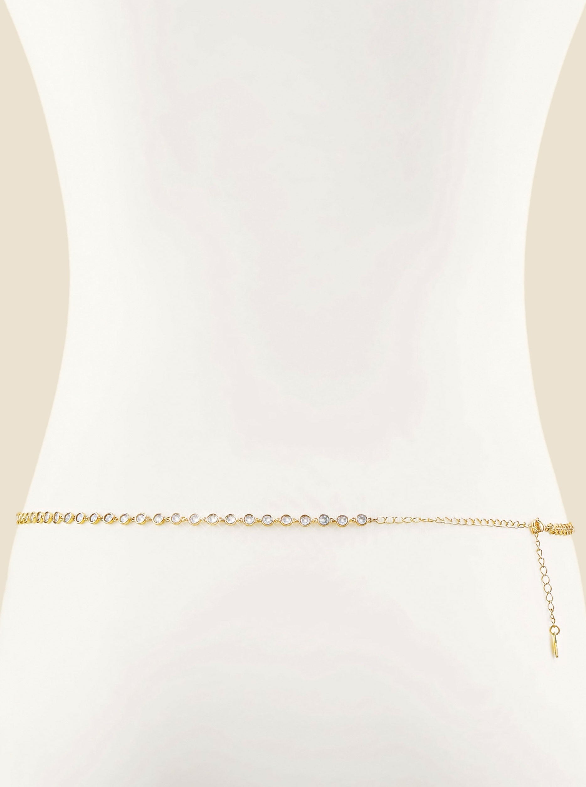 Always A Pleasure Dainty Crystal Body Chain - Bikini Crush Swimwear