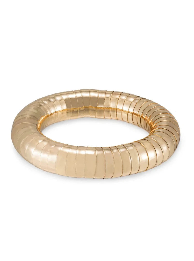 18k LIQUID GOLD BANGLE BRACELET - Bikini Crush Swimwear