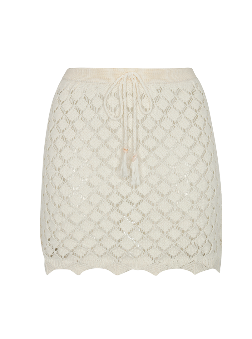 Pam Ivory Skirt - Bikini Crush Swimwear