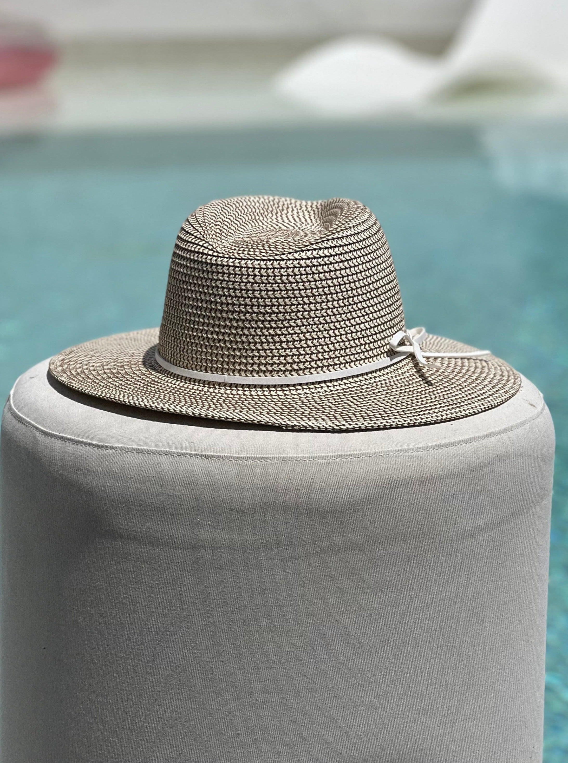 Nikki Beach hat White Tweed / One Size Esme // Hat (Brands We Love)