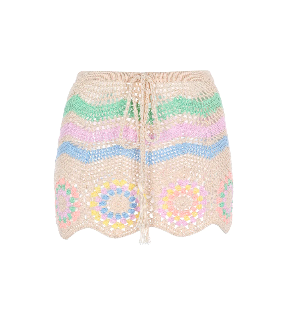 Vivi Crochet Mini Skirt - Bikini Crush Swimwear