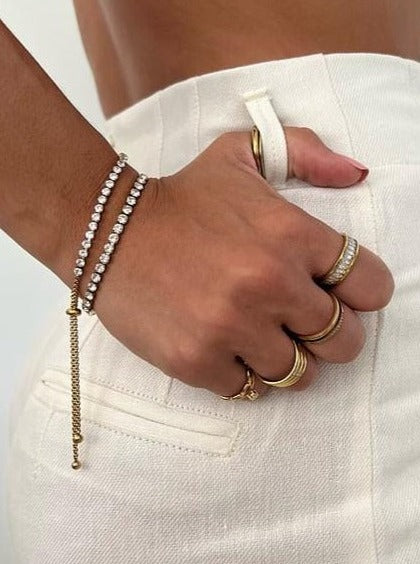 Ellie Vail earrings Jodie Tennis // BRACELET