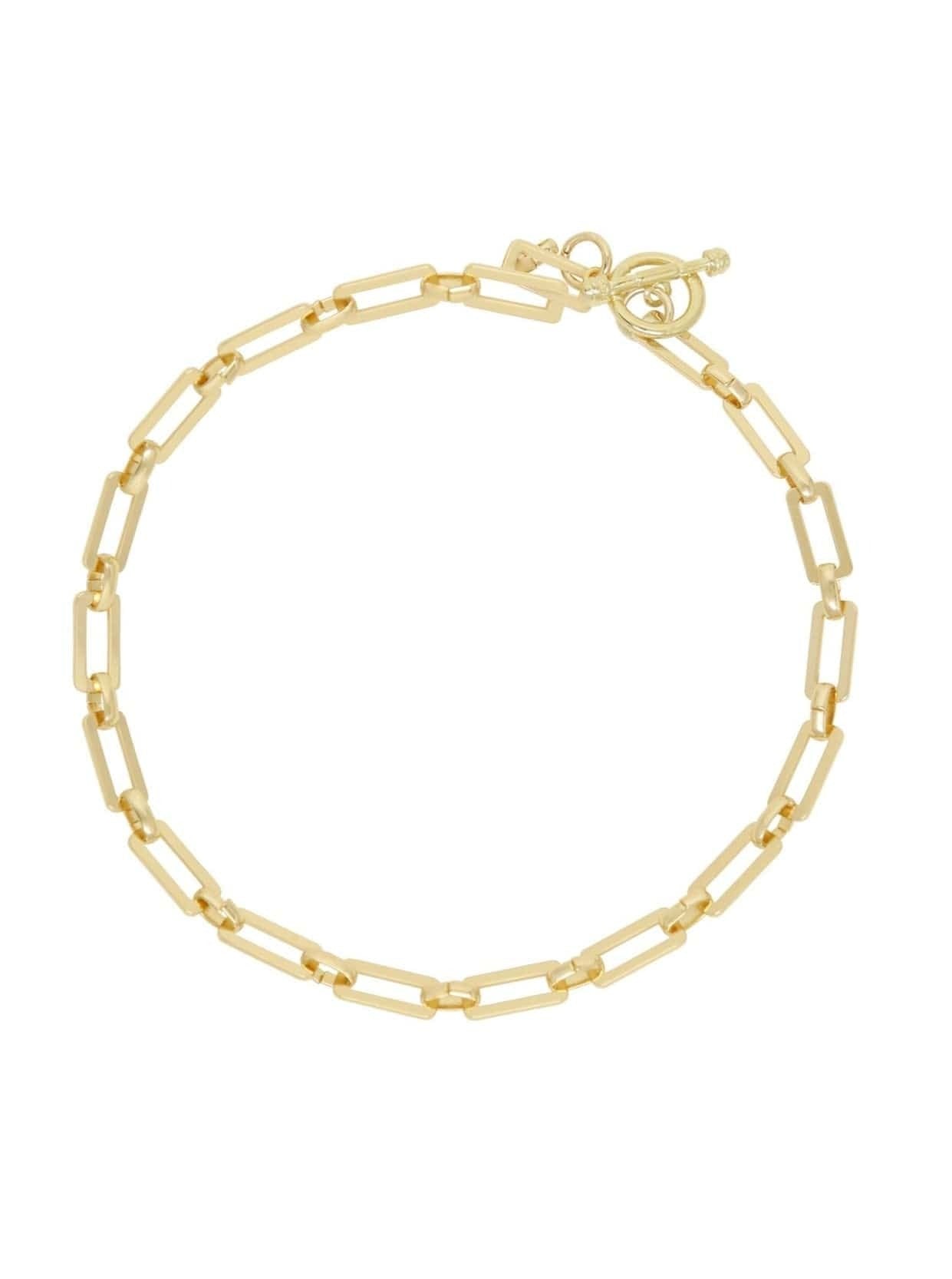 ettika necklace 18k GOLD FLAT CHAIN // NECKLACE